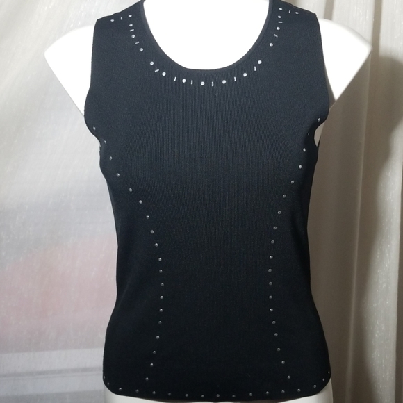 CABO Tops - CABO Studded Tank in Large